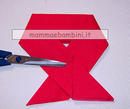 tutorial tovagliolo fiocco 5