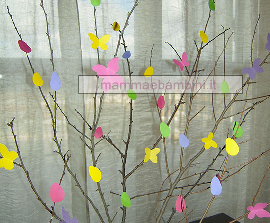 albero pasqua fai da te 1