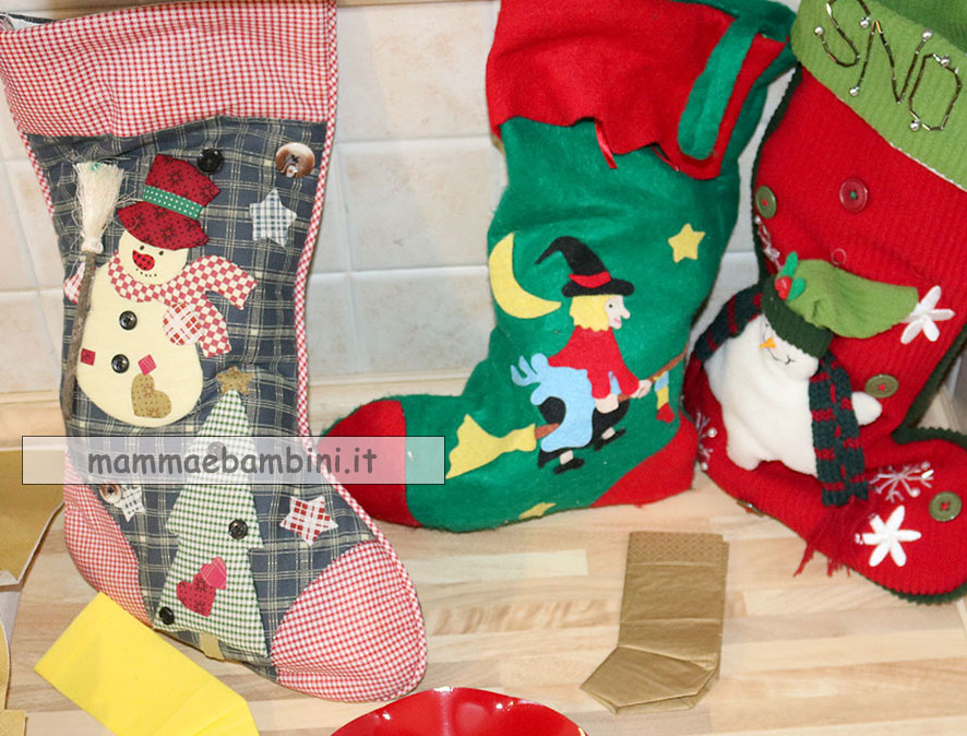 decorazione cucina befana calze