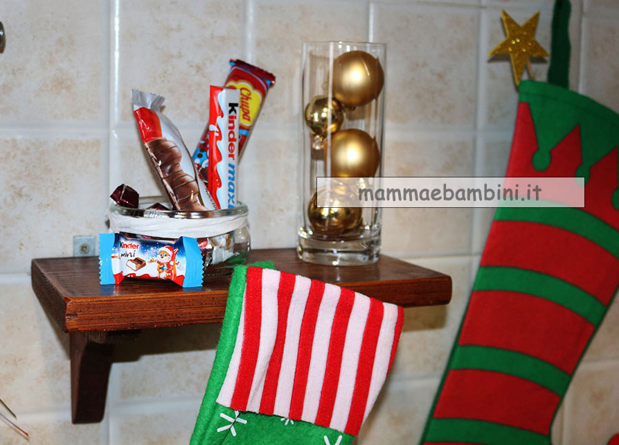 decorazione cucina calze befana