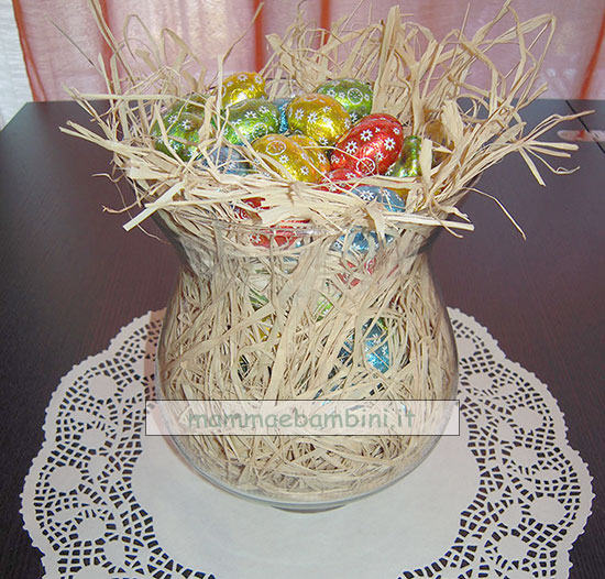 decorazione pasqua vaso ovetti 4