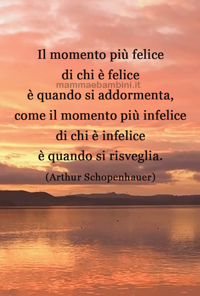 frase del giorno dormire