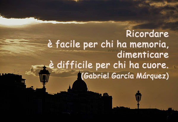 frase del giorno ricordare