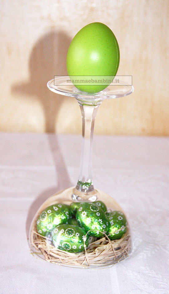 decorazioni pasqua bicchieri uova 2
