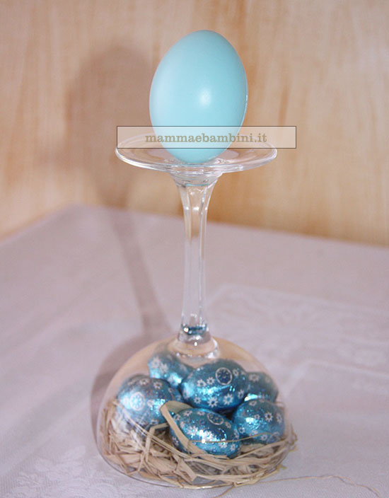 decorazioni pasqua bicchieri uova 3