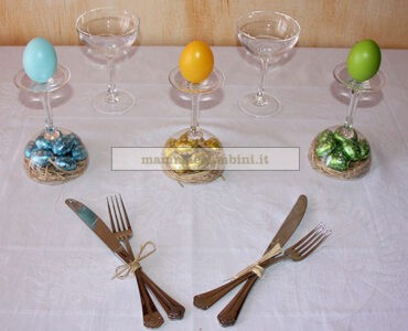 decorazioni pasqua tavola