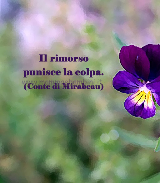 frase del giorno rimorso