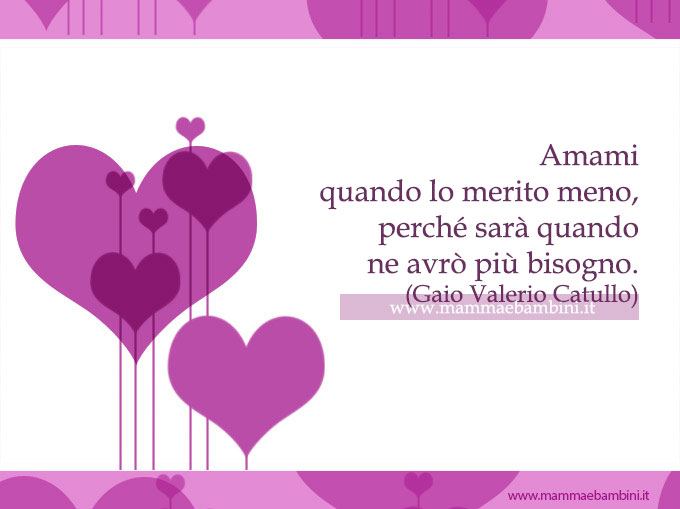 frase del giorno su amare