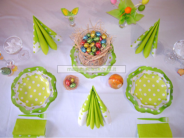 Nuove idee per apparecchiare a Pasqua