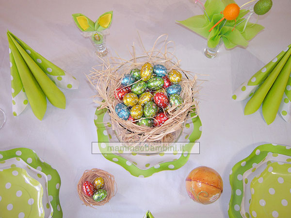 pasqua come apparecchiare 2a centrotavola