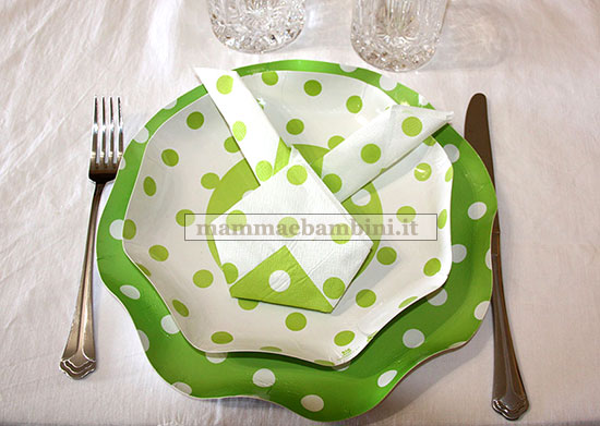 tavola pasqua verde 2