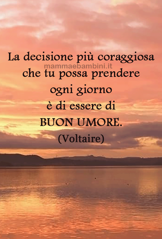 FRASE DEL GIORNO BUON UMORE