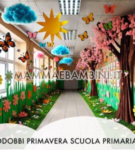 addobbi primavera scuola primaria
