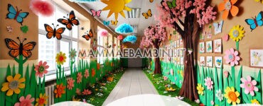 addobbi primavera scuola primaria