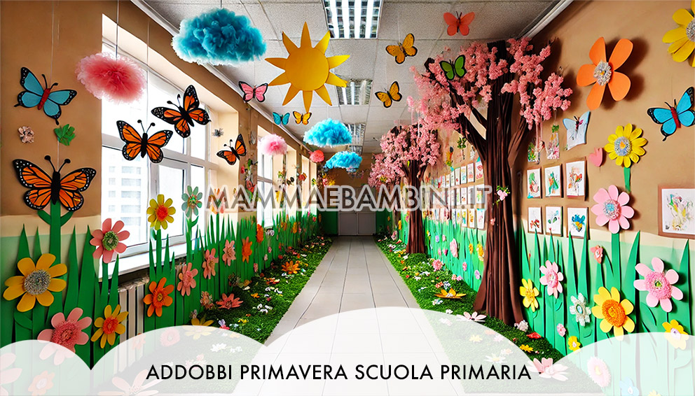 addobbi primavera scuola primaria