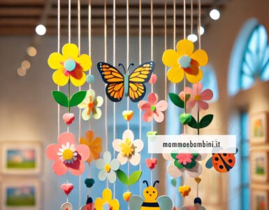 decorazione pendente primavera