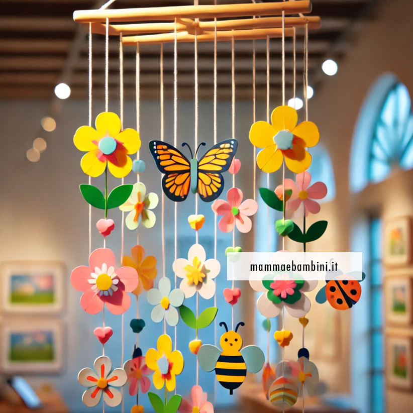 decorazione pendente primavera