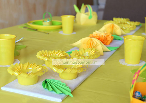 decorazioni tavola pasqua centrotavola 2
