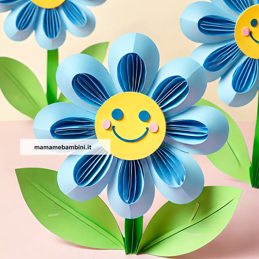 fiore sorridente 3d