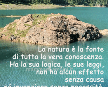 frase del giorno natura