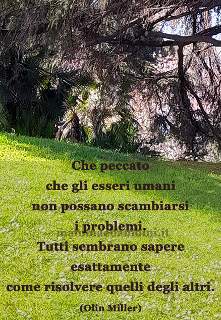 frase del giorno problemi