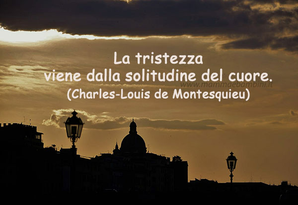 frase del giorno tristezza