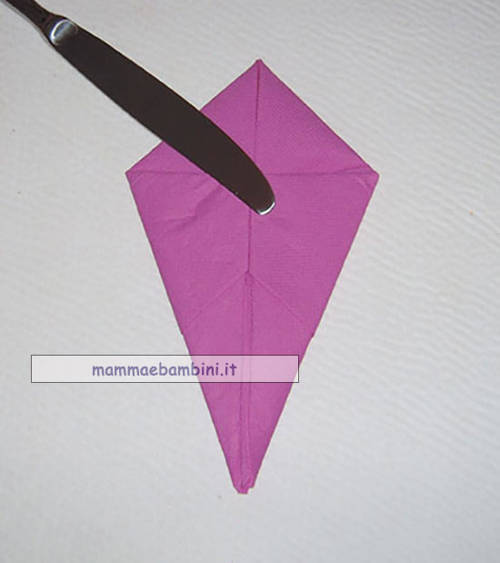 tutorial tovagliolo pasqua coniglio 9