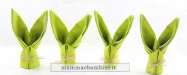 pasqua decorazioni tovaglioli coniglio 4