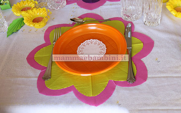 tavola colorata per primavera 2