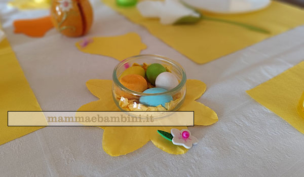 Tavola colorata Pasqua 2