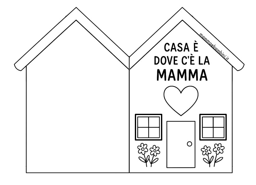 biglietto casa mamma