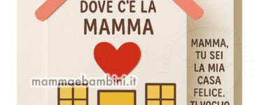 biglietto mamma casetta