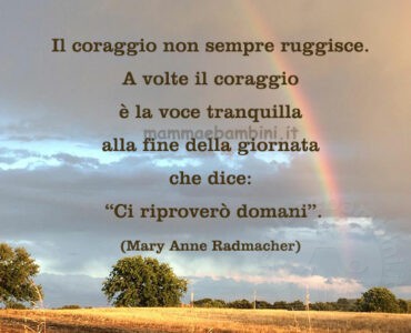 frase del giorno coraggio