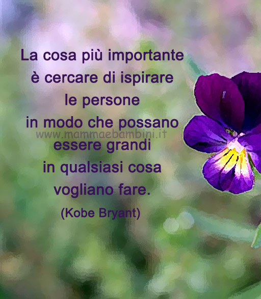 frase del giorno ispirare