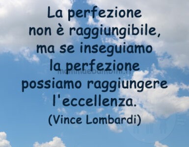 frase del giorno perfezione