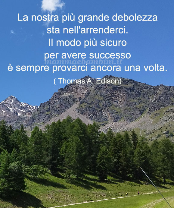 frase del giorno provare