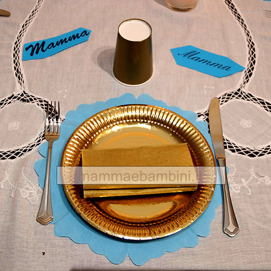 idee tavola apparecchiata compleanno 5