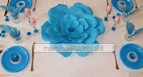 idee tavola apparecchiata compleanno 8
