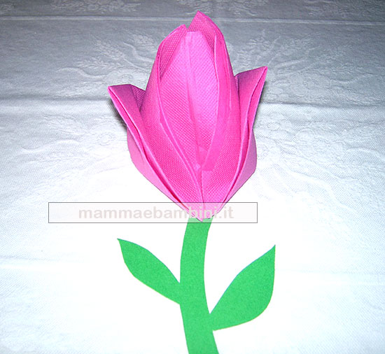 tovaglioli fiori bocciolo 3