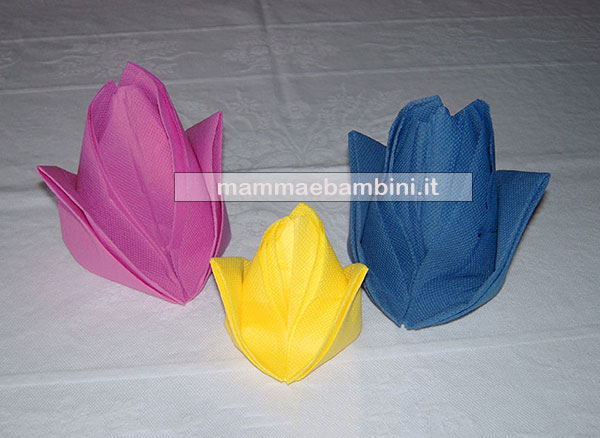 tovaglioli fiori bocciolo 5