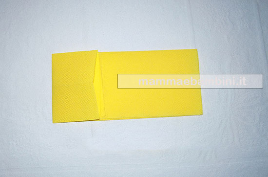 tutorial fiore bocciolo tovagliolo 4