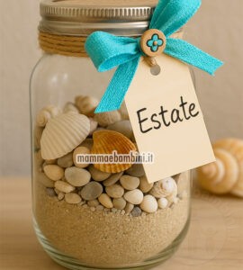 barattolo delle conchiglie