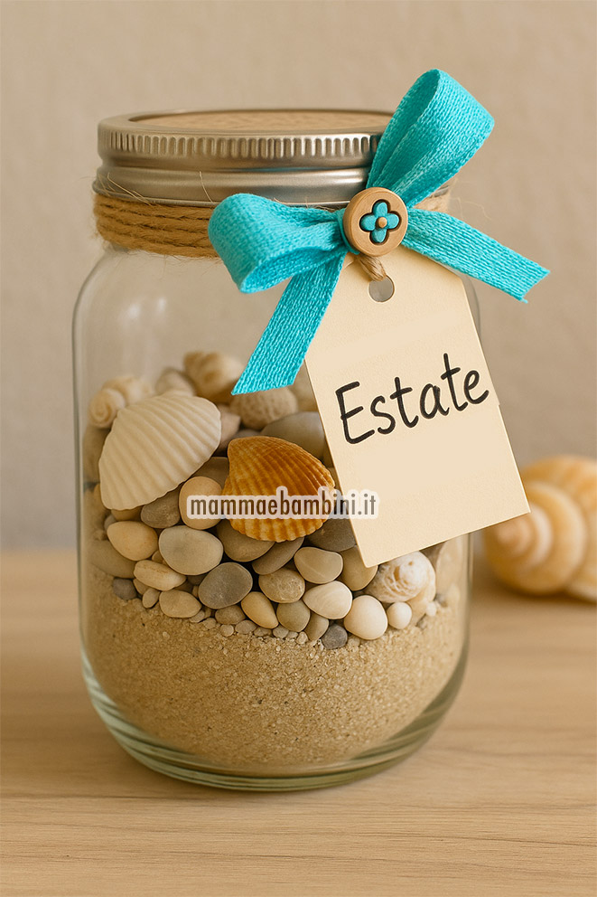 barattolo delle conchiglie