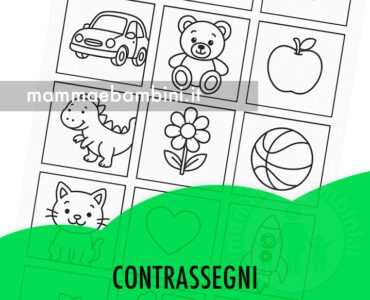 contrassegni da colorare