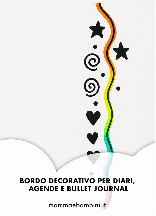 divider con onde arcobaleno