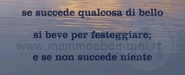frase del giorno bere