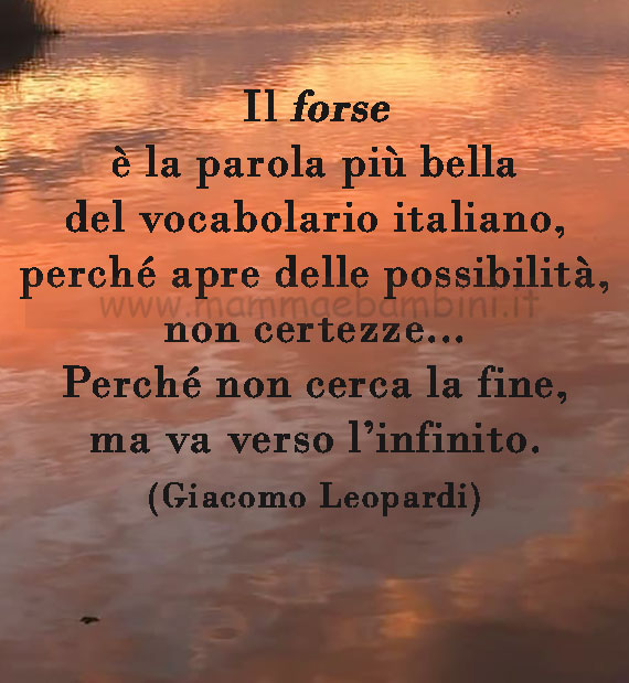 frase del giorno infinito