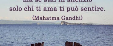 frase del giorno silenzio