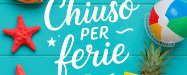 chiuso ferie estate