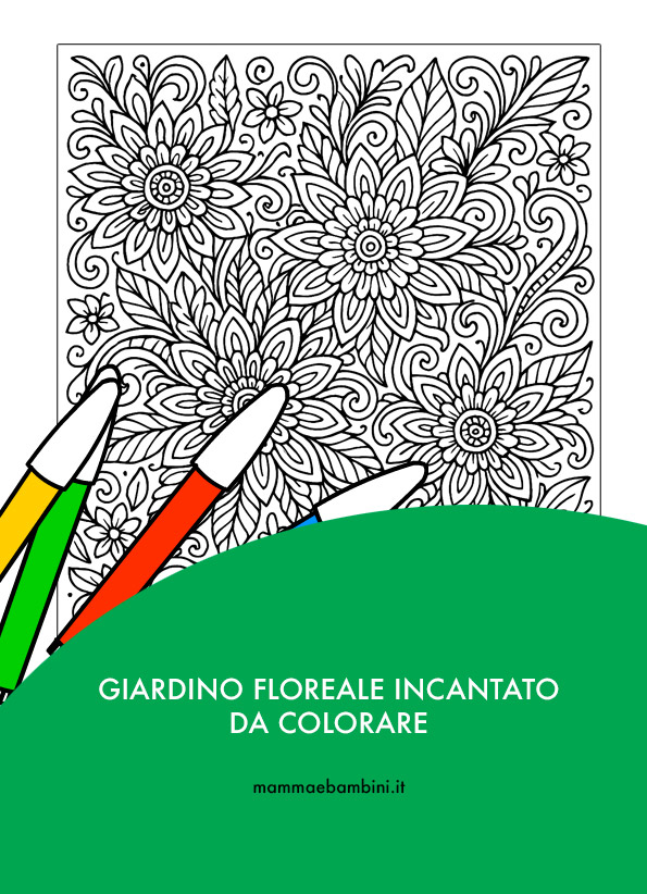 giardino floreale incantato